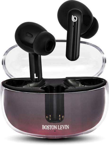 Boston Levin Airmax Pro|2.1 Gen TWS|ENC Mic|30H Play|13mm Bass|50ms Game Mode|BT 5.3|IPX5 Bluetooth