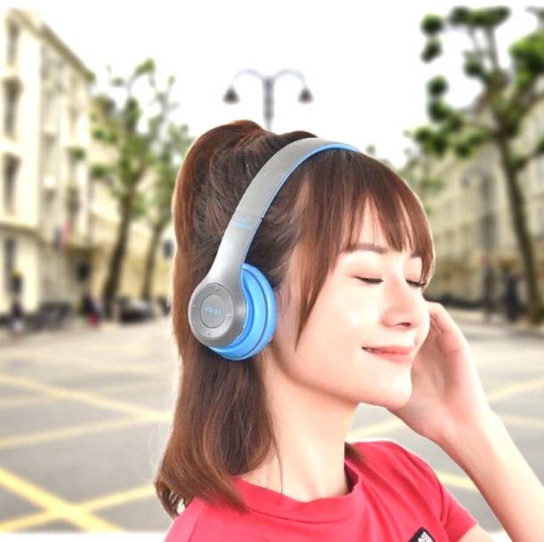 SYARA TO-978 P47 Headset Super Extra Bass Bluetooth Headset (Furious On the Ear) Bluetooth Headset