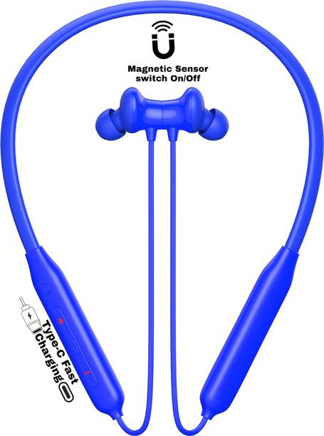GEMFLY Bullets Wireless Z2 - Magnetic Power OFF/ON 48Hr Playtime Headphone Neckband Q47 Bluetooth