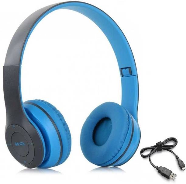 Techpunch SPORTS PORTABLE BLUETOOTH HEADPHONE WITH HD SOUND QUALITY Bluetooth & Wired