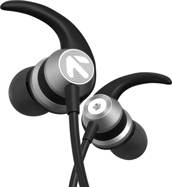 Boult Audio X1-Wired with Dual Dynamic Drivers, BoomX Rich Bass, In-line Control, IPX5 Wired Headset