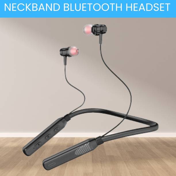 FRONY Lady Neckband Bluetooth Headphone With High Quality Sound & Magnetic EarbudsW397 Bluetooth