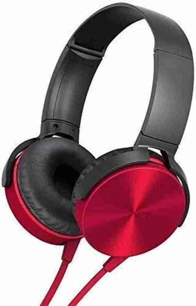 Viraan MDR-XB450 On-Ear Extra BASS Headphones Wired