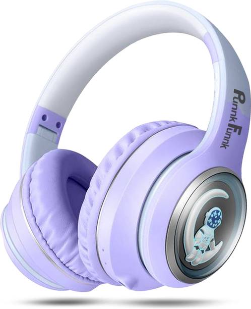 PunnkFunnk Astro Over-Ear Wireless Bluetooth Headphones | Noise Cancellation, 60H Battery Bluetooth