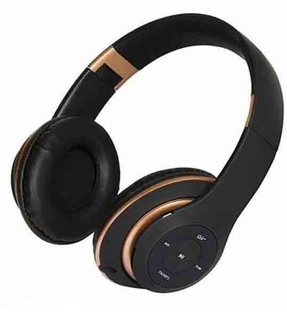 Clairbell UKU_453Q_P47 Wireless Bluetooth Headphones HD Sound Bass Mic SD Card Slot Bluetooth
