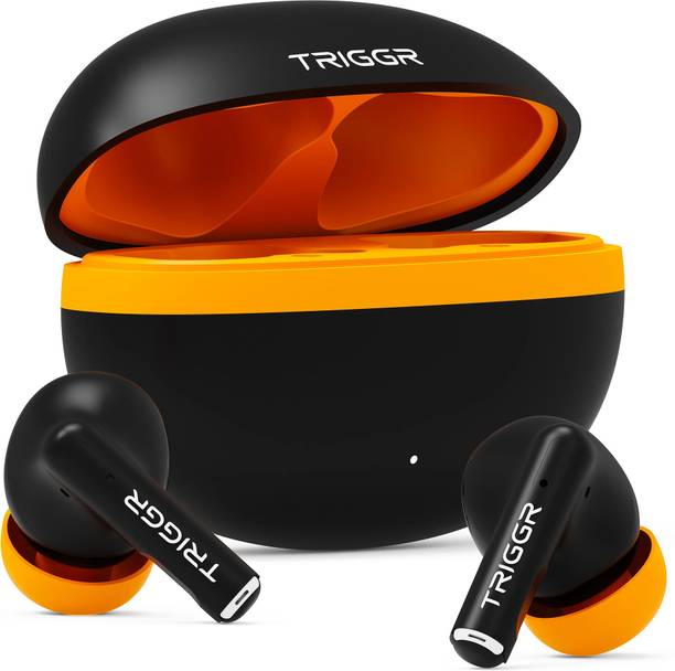 TRIGGR Ultrabuds N5 with Latest BT v6.0, 40Hr Playtime, 13mm Dynamic Drivers, Rich Bass Bluetooth