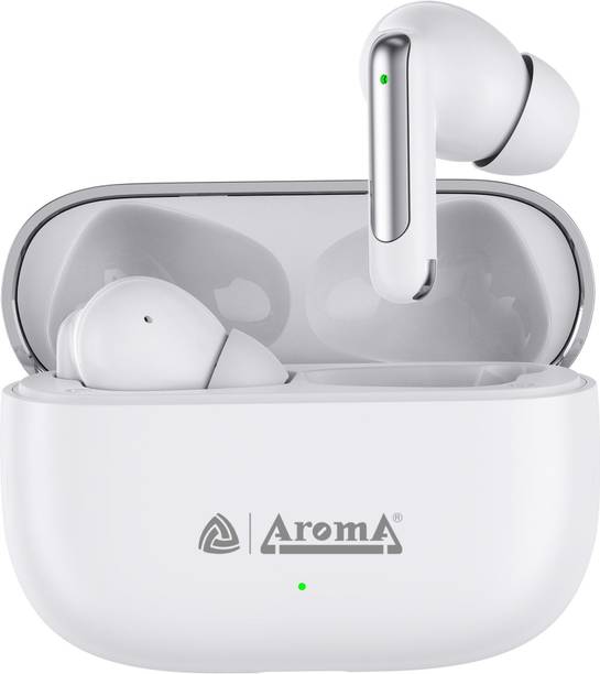 Aroma 141 Pro - V5.4 Upto 60Hr Playtime*, ENC, Dual Paring, Fast Charging, Heavy Bass Bluetooth