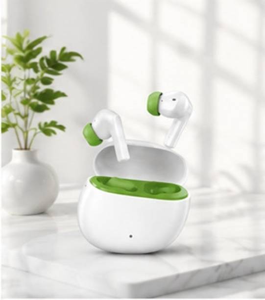 Singhttraders TWS Earbuds with Dual Mic ENC for Clear Calls Bluetooth