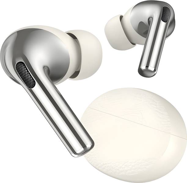 XVEP Buds Pro 3 - MAGNETIC POWER OFF/ON 43Hr Playtime Headphone Earbuds (White9) Bluetooth Gaming