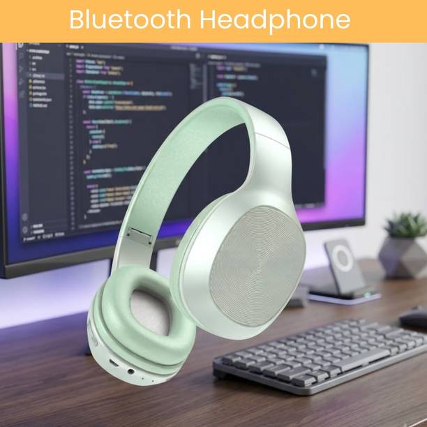 FRONY Bluetooth Headphone with Powerful Sound Soft Cushions and Mic FC93 Bluetooth