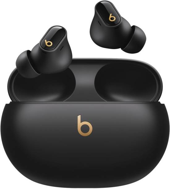 Beats Studio Buds + Black/Gold with Active Noise Cancellation Bluetooth Headset