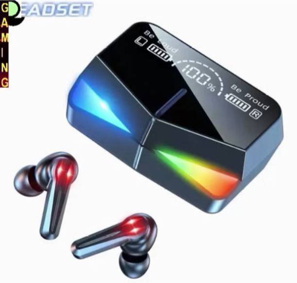 SYARA MTS_621DC_M28 Earbuds with Touch Control and Dual LED Charging Display, 180H TWS Bluetooth