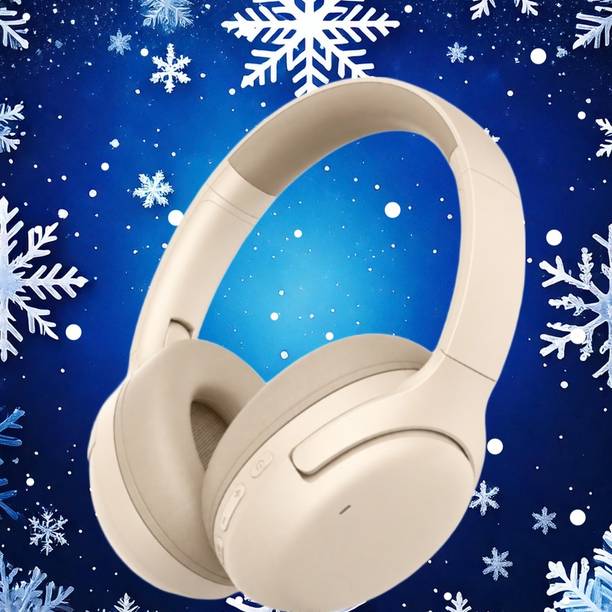 JOKIN 40H Play Super Bass ANC BT Wireless Headphone with Mic Foldable Design & Aux P14 Bluetooth & Wired