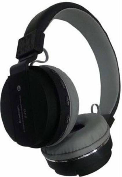 Clairbell 28v_SH12 Wireless Headphones with Bluetooth, Built-in Microphone, SD Card Slot Bluetooth