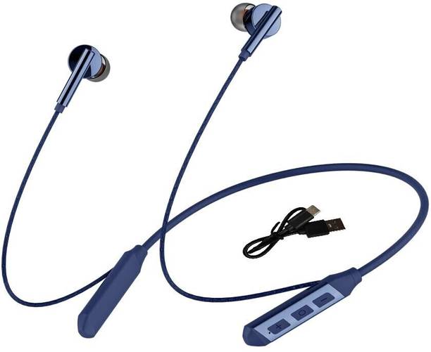 JAZX Z Pro Salaar - 48 Hour Playtime Bluetooth Headphone Neckband Earphone (Blue3) Bluetooth