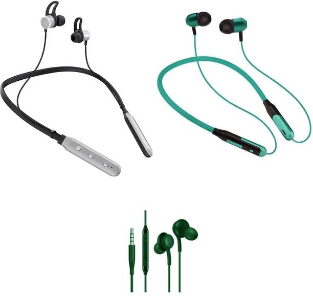LEVELPLUS Bluetooth Music N1 & Jazz With Akg Neckband Combo 45 Hours Playtime Bluetooth