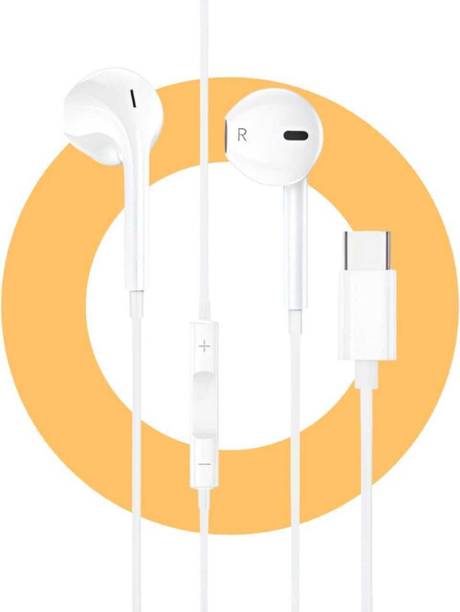 MJN Type C Handsfree with Mic for T2x 5G/Y22/Y27 5G/Y16/Y35/Y23/V27/V27 Pro[29] Wired Gaming