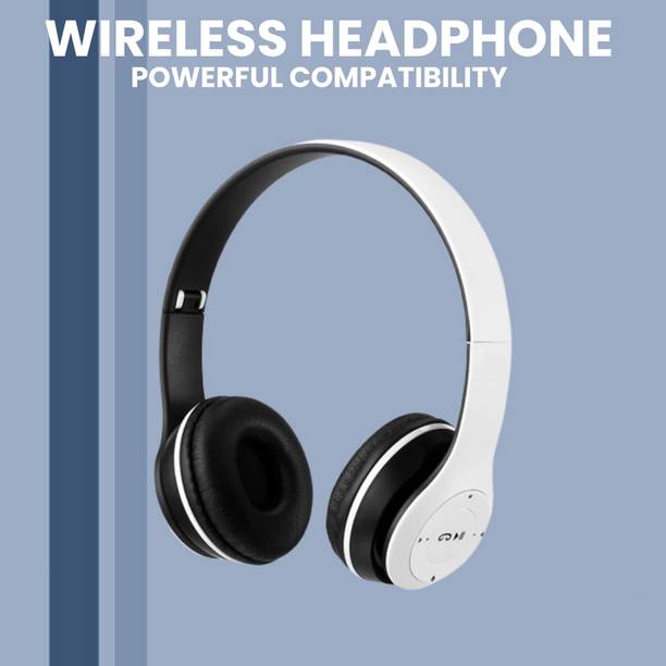 GUGGU Wireless (Portable Bluetooth Headphone) with Microphone, Memory Card SupportF97 Bluetooth