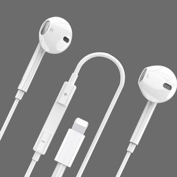 MARS Wired In-Ear Headset Handsfree Stereo Headset for iPhone 7 8 14 13 12 Wired