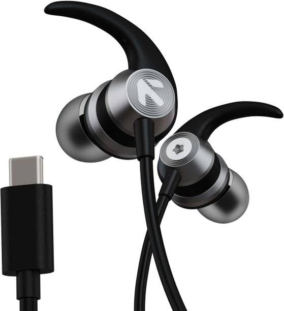 Boult Audio X1 Pro with Type-C Connector, Dynamic Drivers, Rich Bass, In-line Control Wired Headset