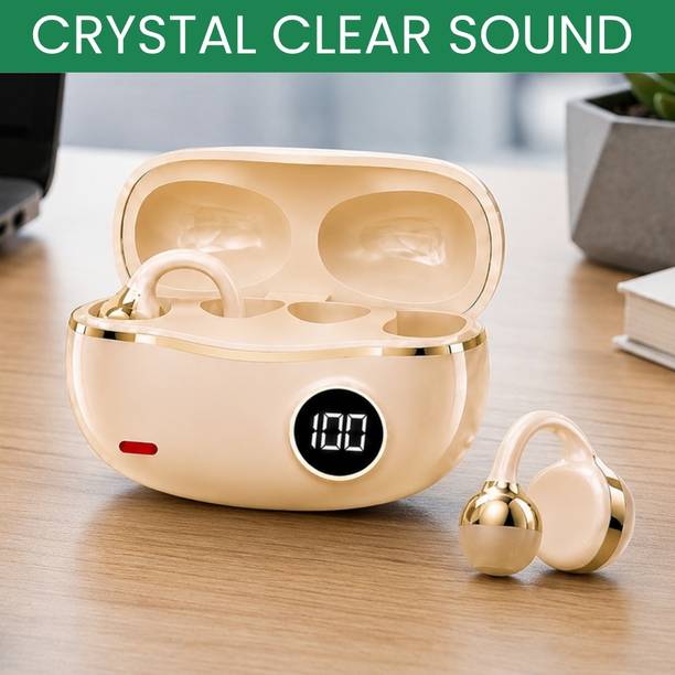 FRONY Wireless Bluetooth Earbuds With LED Battery Display, Ear Clip, Touch ControlO481 Bluetooth