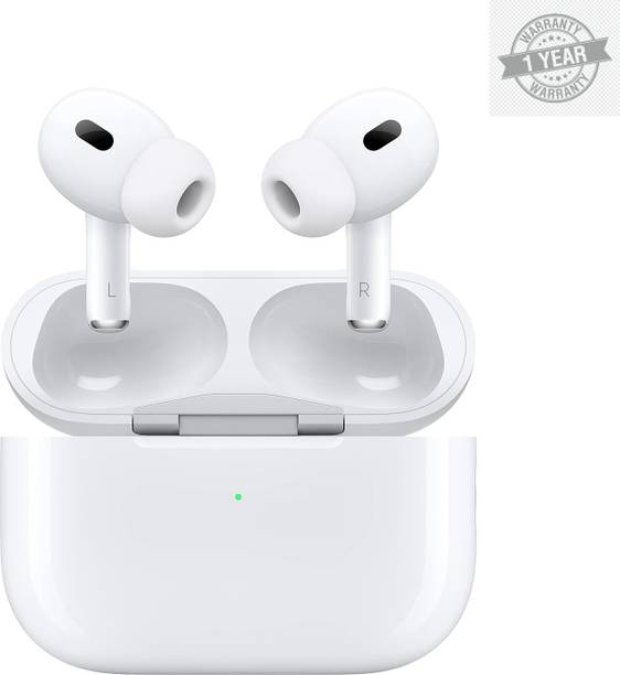 Mobiwaves Airpods Pro Earbuds | 25H Play | Hi-Fi Sound | Mic Support Bluetooth