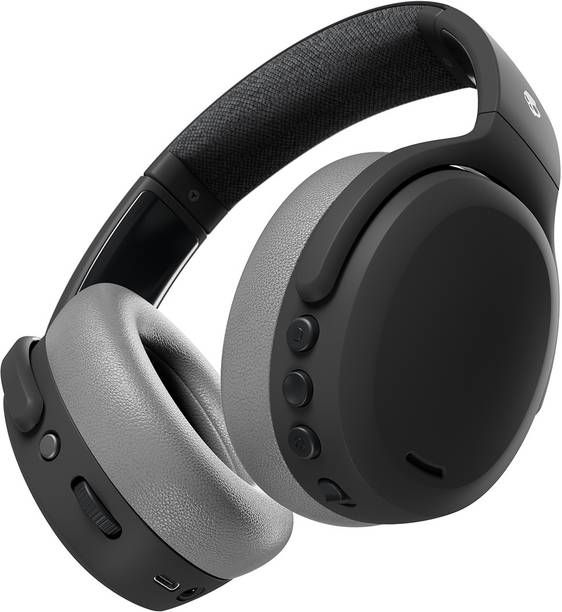 Skullcandy Crusher ANC 2 4-Mic Adjustable Sensory Bass, Dual Pairing, 50Hr Playtime Bluetooth