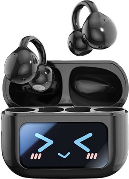 HRYFiNE M100 pro Open Ear TWS Earbuds BT-6 LCD Power Display HiFi Bass Sport Wireless Bluetooth
