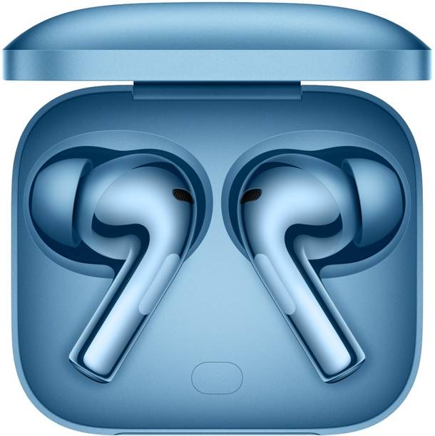 OnePlus Buds 3 TWS, in Ear Earbuds with Sliding Volume Control and 49dB ANC Bluetooth Headset  (Splendid Blue IN, True Wireless)