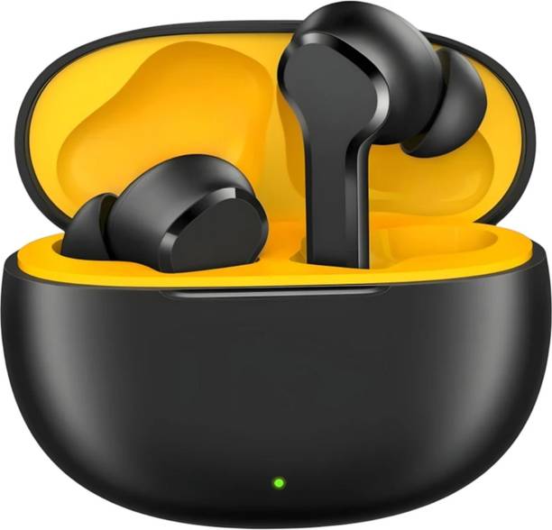 Mozahidul Telecom Buds T200 Lite with 12.4mm Driver, 48hrs Playback, AI ENC & Dual-Device Pairing Bluetooth