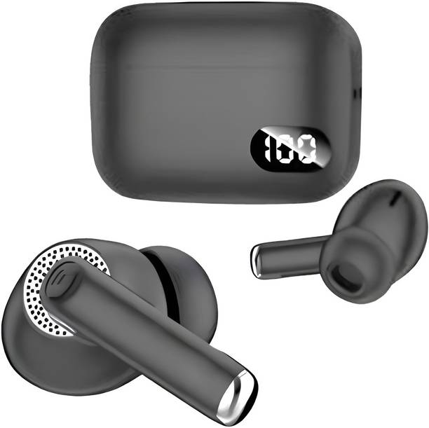 MSNR AirBuds RB-151 with 48Hrs Payback Music, with ENC & 11.2mm Drivers (Black1) Bluetooth