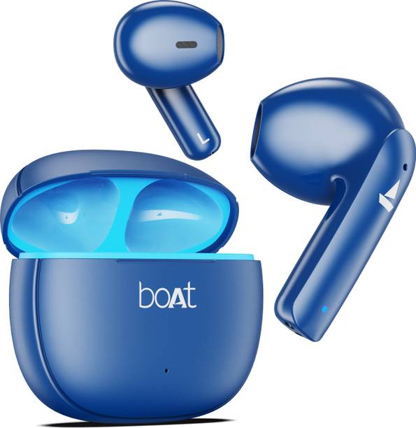 boAt Airdopes 100 with 50 Hours Playback, Quad Mics ENx Technology & Beast Mode Bluetooth