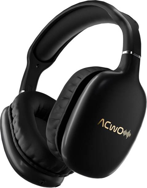 ACwO TwISTER 515 with up to 25 dB ANC, 40mm Drivers, AI-ENC, Dual Pairing Bluetooth & Wired