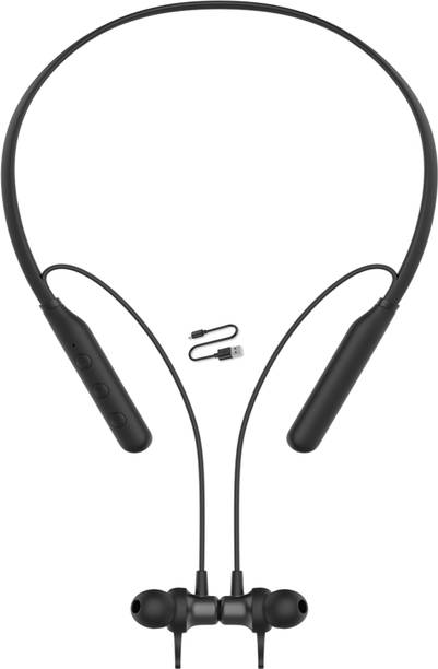 XEWISS New Trending Popular Cellphone Sports Neckband Wireless Headset-07 Bluetooth (Black, In the Ear)