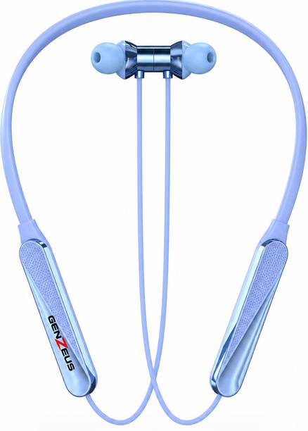 GENZEUS Dynamic Premium Bluetooth Neckband Magnetic On Off High Bass Bluetooth Bluetooth