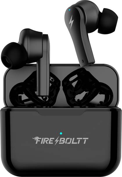 Fire-Boltt Fire Pods Ninja Pro 403 Earbuds TWS, ENC & Gaming, Ultra Charge Bluetooth Headset