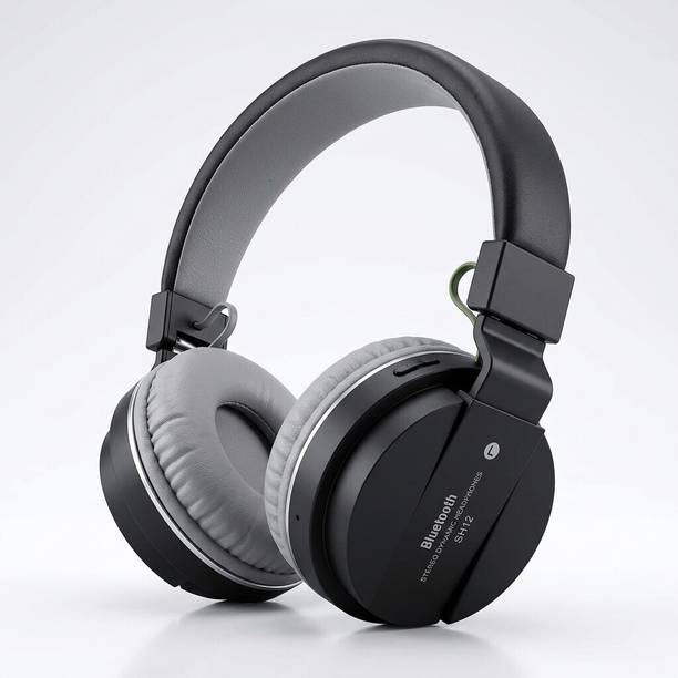 ShreeVistaar Rechargeable Wireless Bluetooth Headphones for Daily Use Bluetooth