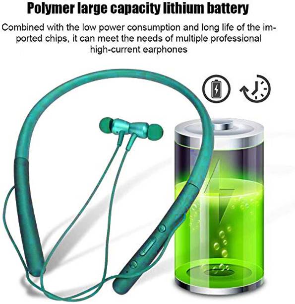 IZWI Fire-H700 Bluetooth Neckband with 48HRS Playtime Sound Bluetooth
