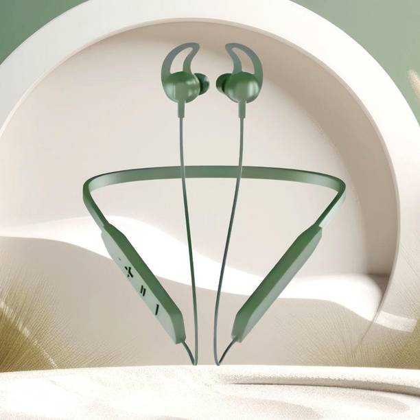 Clairbell Bluetooth Headset Neckband with mic BT-Max 30H Playtime & Calling VibrationP379 Bluetooth