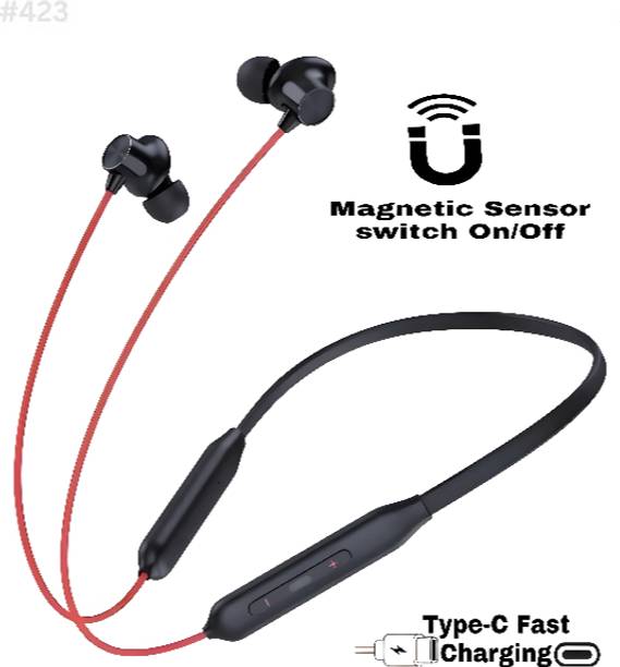 URBANHUDA Neckband Bluetooth Headphones 65 Hours Battery Wireless Earset_UE Bluetooth & Wired