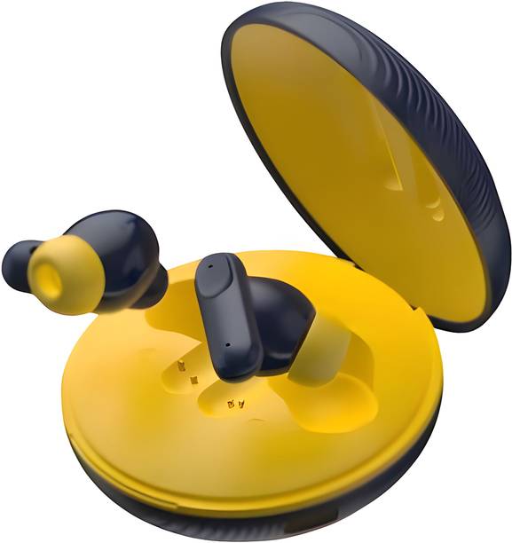 Ozlre Burger Buds with AI ENC for calls, upto 48hours of Playback and Fast Charging-15 Bluetooth Gaming