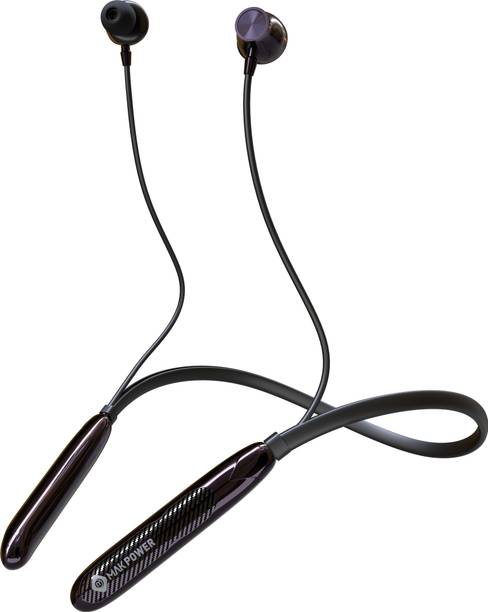 MAK POWER New Launch BT Neckband with 100H Playback, 1000H Standby, Rapid Charge, Wireless Bluetooth