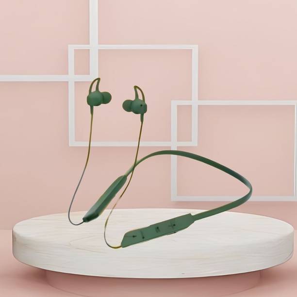 SYARA BT Max Bluetooth Neckband Lightweight, Wireless Noise Cancellation with Mic O130 Bluetooth