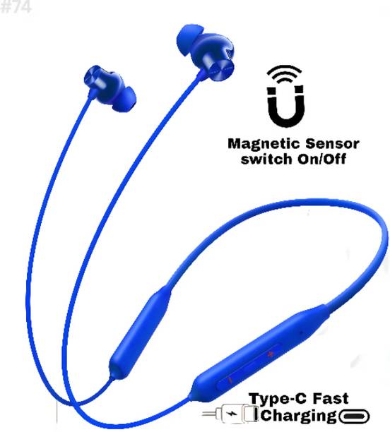 GDS Bluetooth Earphone Upto 65 Hrs Playtime, Fast Charging, Dual Paring Neckband_5HN Bluetooth & Wired