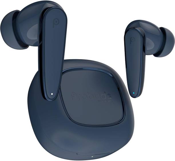 LAVA Probuds T24 Wireless Earbuds with Quad Mic ENC 45H Playtime 10 min Fast Charging Bluetooth