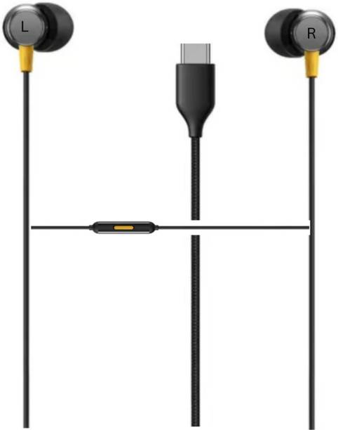 BlitzAmp Deep Bass Earphones Clear Vocals| Compatible for ReaIme Buds 3 Headphones Wired
