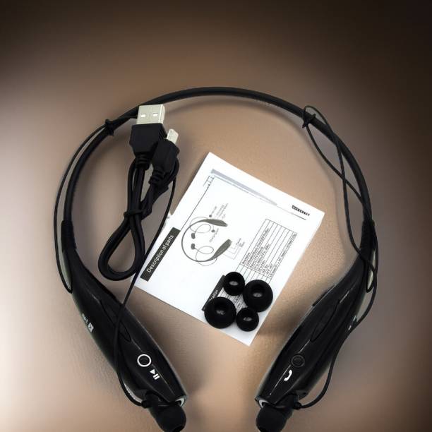 YAROH H38_HBS 730 Wireless Sport Neckband Bluetooth Headphones with Mic Bluetooth Headset