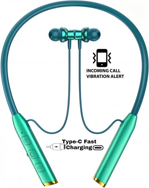 GREE MATT N80 Vibration Alert 48 Hours Playtime Cancellation Waterproof Neckband B21 Bluetooth