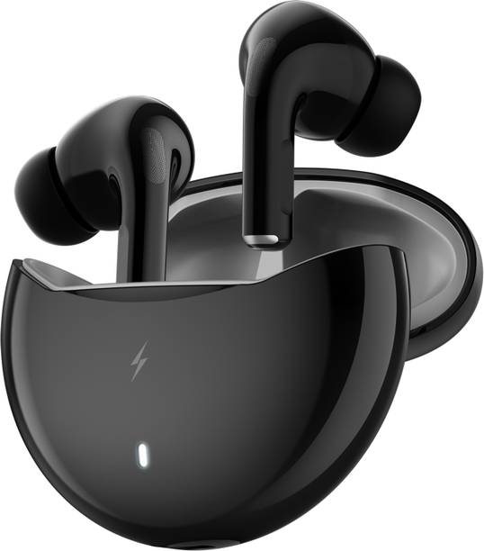 Fire-Boltt Aero TWS Earbuds, Custom EQ Profiles, 50H Battery, Quad Mic ENC, BT 5.4 13mm Bluetooth