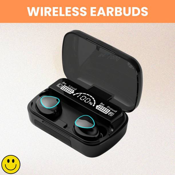 Clairbell M10 Bluetooth Wireless Earbuds LED Display and Touch Control HeadphonesE486 Bluetooth